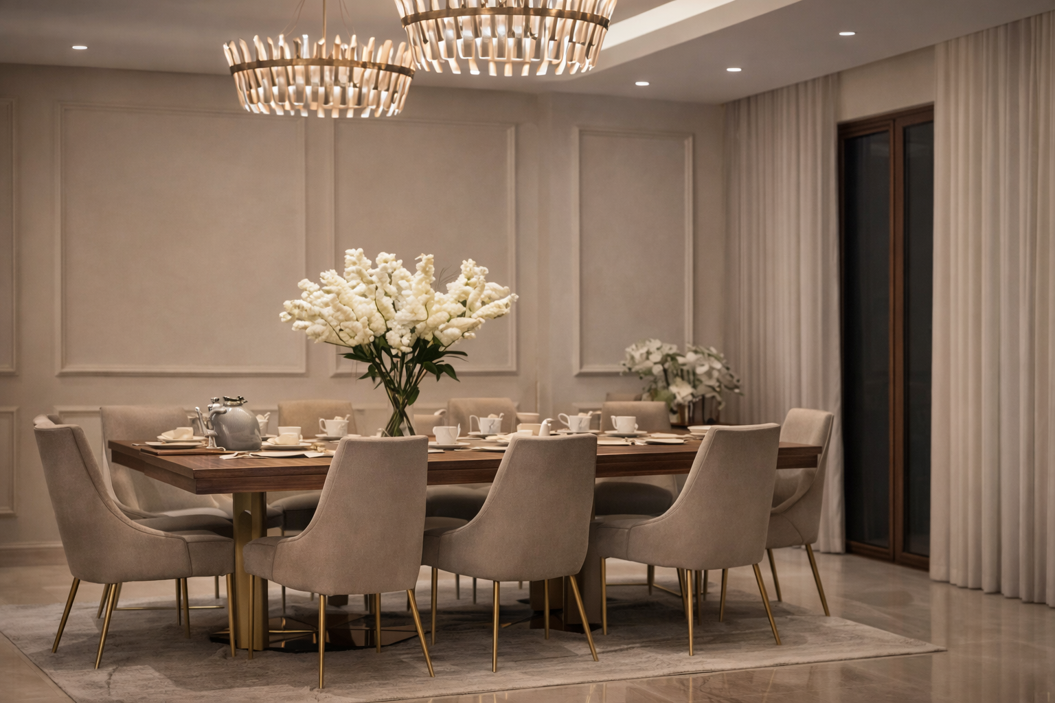 Private Villa Grand Views Dubai — luxury interior design by MSE